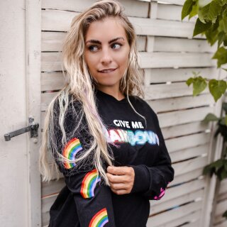 Chany Dakota - Longsleeve - Give Me Rainbows - XS