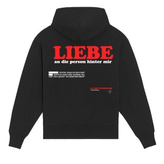 GREGOR HÄGELE - HOODIE BLACK - LIEBE - WUNSCHNAME