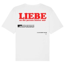 GREGOR HÄGELE - T-SHIRT - LIEBE - WEISS XXL