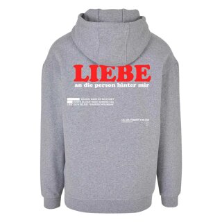 GREGOR HÄGELE - HOODIE - HEATHER GREY - LIEBE L