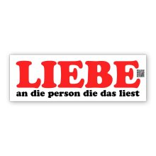 GREGOR HÄGELE - Sticker - Liebe